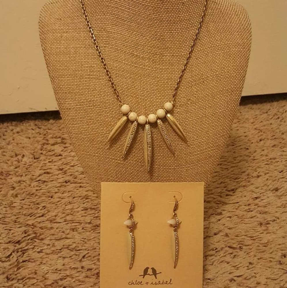 African Plains Necklace and Earrings Set